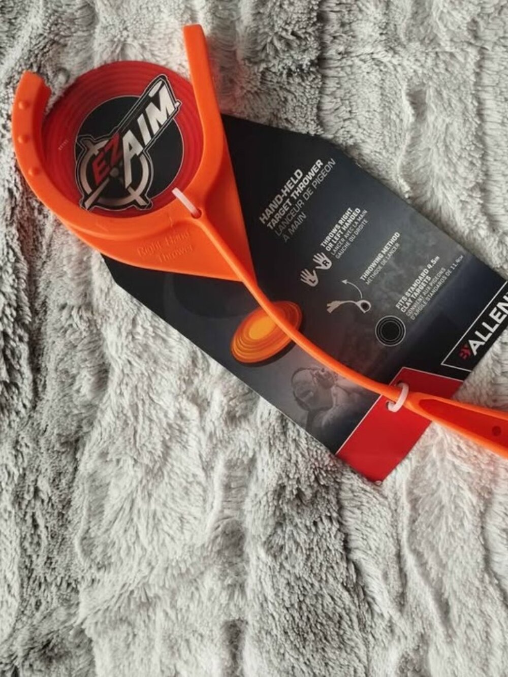 Allen Company Handheld Clay Target Thrower - Orange